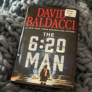 David Baldacci's The 6:20 Man Hardcover Book